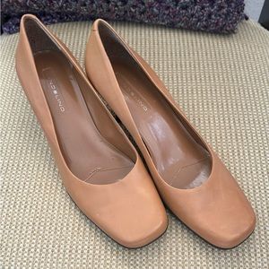 Bandolino pumps - versatile and comfy. Size is hard to read- it says 9.5 M.